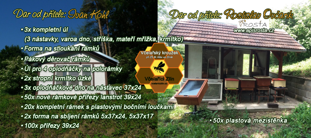 Sponzoři včelařského kroužku